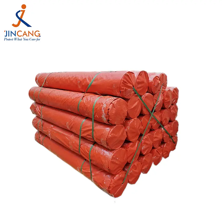 150GSM Orange PE Tarpaulin Rollin 150GSM Orange PE Tarpaulin Rollin