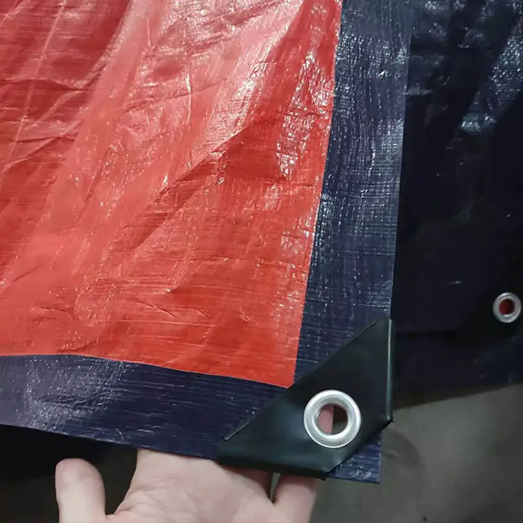 150GSM Orange PE Tarpaulin Rollin