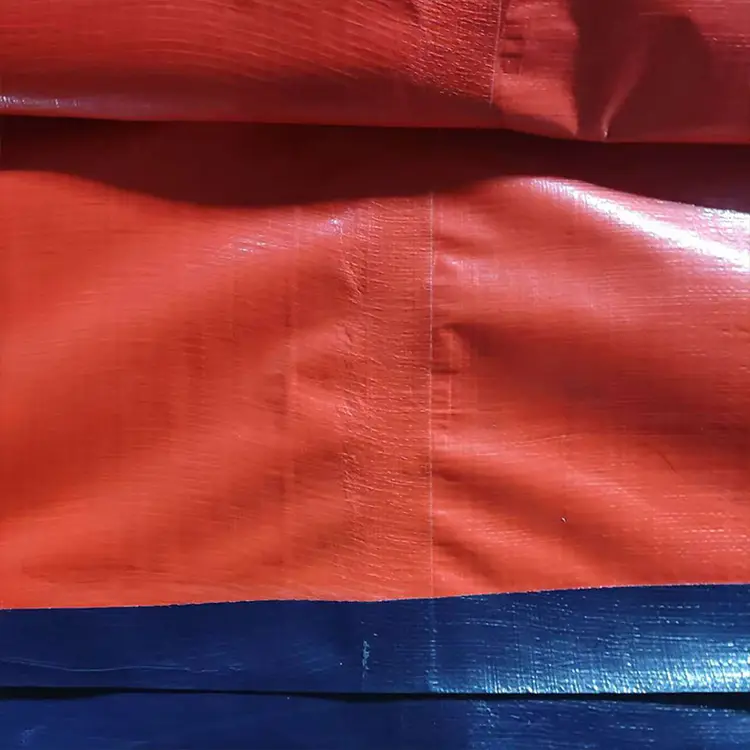 150GSM Orange PE Tarpaulin Rollin