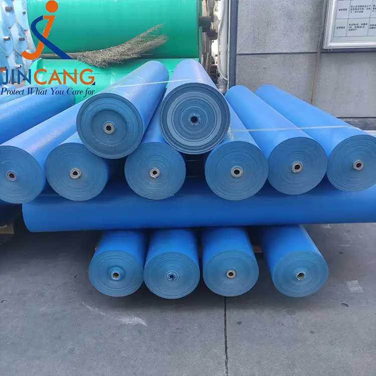 160G Blue PE Tarpaulin Roll