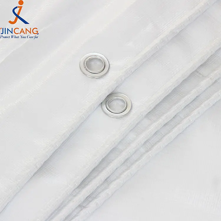 180 г белый с печатью PE Tarpaulin