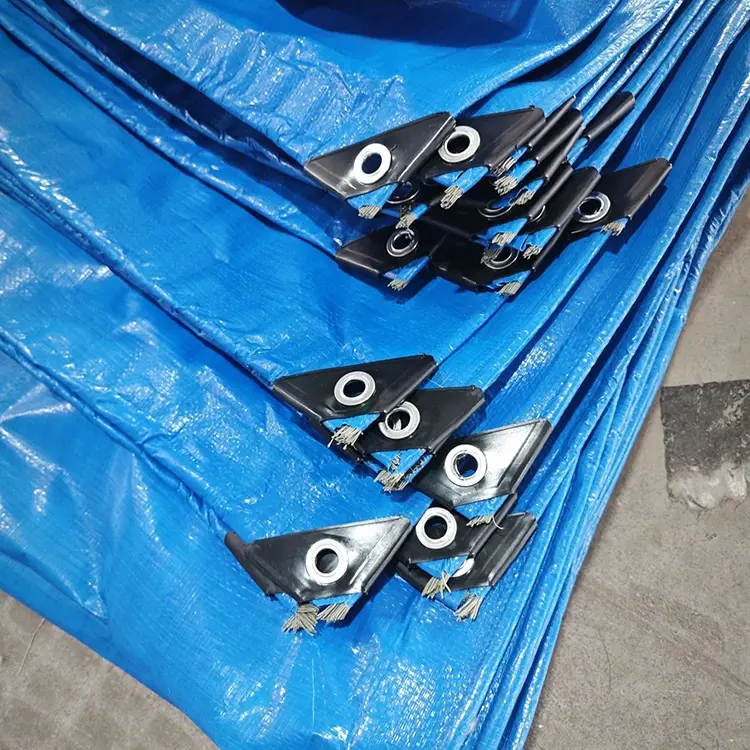 Синий 150GSM PE Tarpaulin