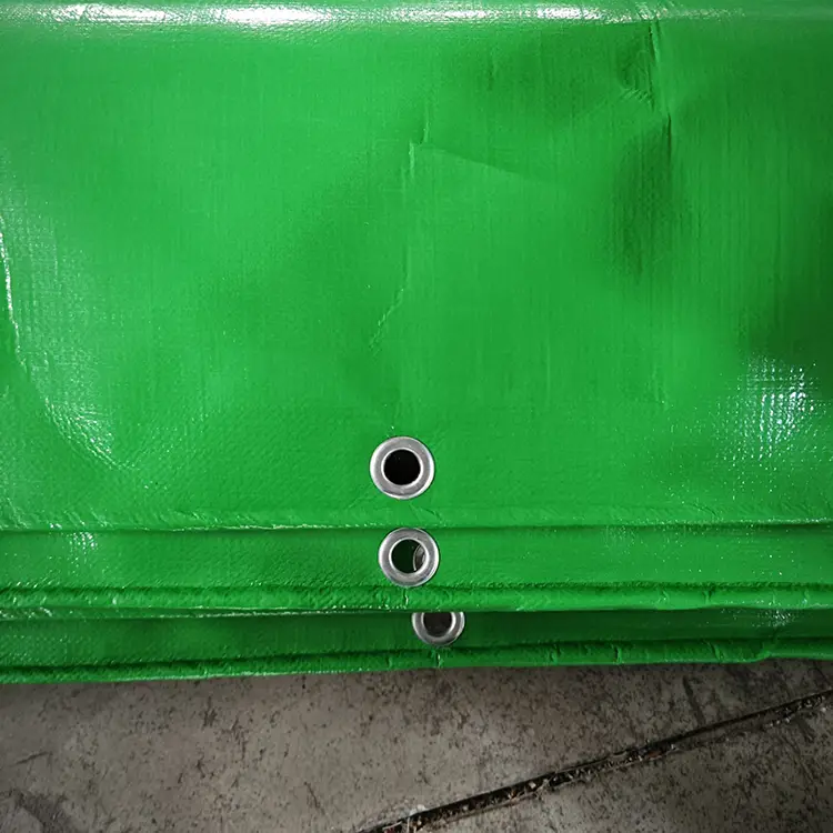 Трава зеленый 300 GSM Virgin PE Tarpaulin