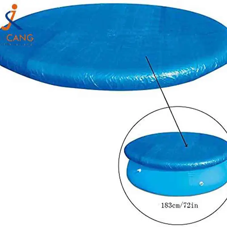 Серебряный синий крышка бассейна