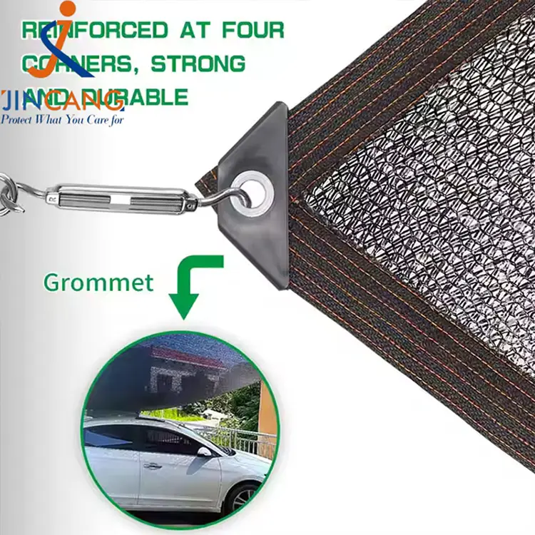 Блокирует солнце и уменьшает тепловую сетку