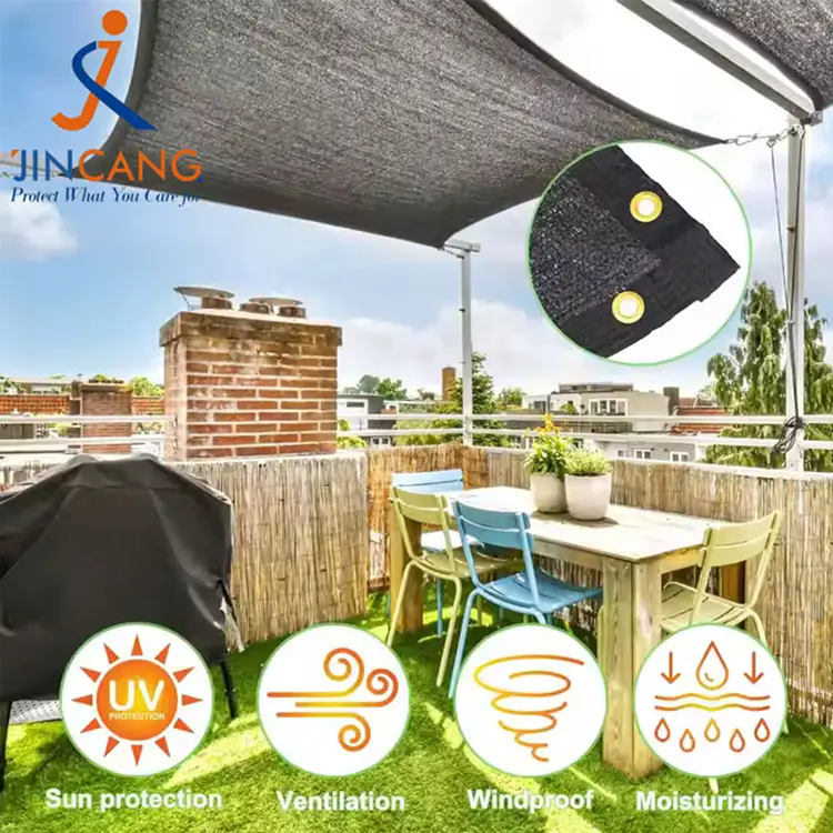 Блокирует солнце и уменьшает тепловую сетку