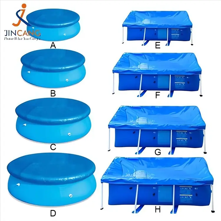 Надземный крышка бассейна