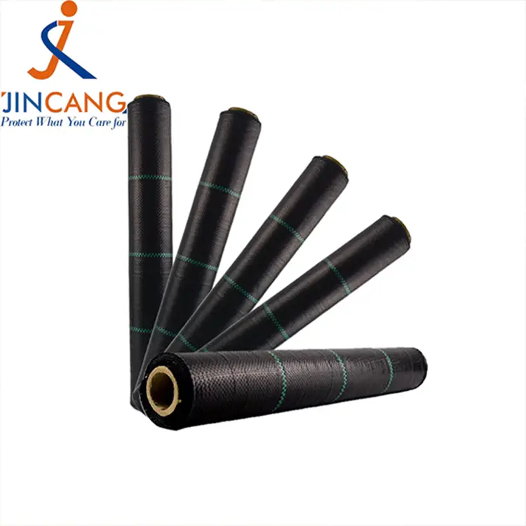 Анти сорняка ткань из тканого садового коврика сорняков Анти сорняка ткань из тканого садового коврика сорняков